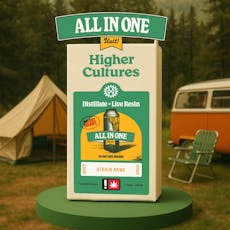 Higher Cultures AIO 1g Double Cheeseburger All-In-One Distillate + Live Resin Cartridge