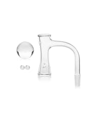 10mm 90° Quartz Hourglass Banger Set