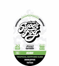 Super Fog Fire Live Diamonds Tropical Sapphire Kush All-In-One 2g