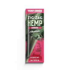 Zig Zag: Shortcake Hemp Wraps - 2 pack