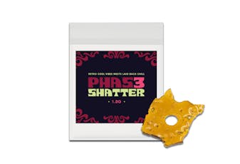 PHASE 3 Acapulco Gold Cured Shatter 1g