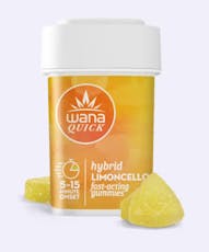 Wana Quick Hybrid Limoncello Fast-Acting Gummies 00331