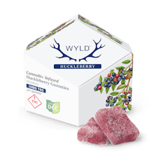 WYLD - Huckleberry Gummies 10pk - 100mg