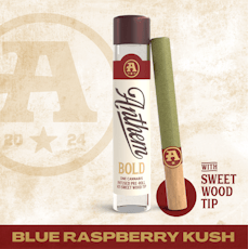 Anthem Bold Wood Tip Infused Preroll 1g - Cherry Slugger