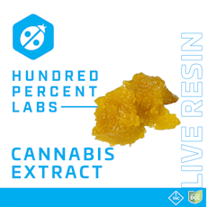 Hundred Percent Labs - Live Resin - JahMagic (H) - 1g