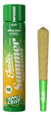 Liquid Diamonds Rosin Kief Infused Apple Crisp - Pre-Roll Single (1.0g)