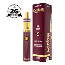 Dime Disposable Vape 2g Red Plum