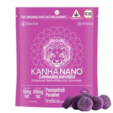 Passion Fruit Paradise Kanha Nano Gummies