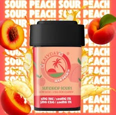 Peach Sour - Sundrops CBG Container