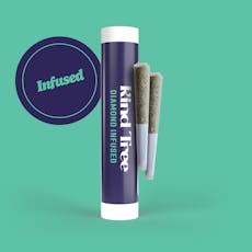 KIND TREE Cherry Slushee Diamond Infused Pre-Rolls 1g (2pk)