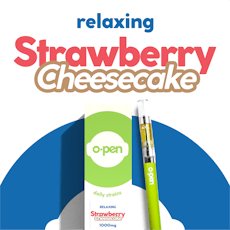 Strawberry Cheesecake | 1000mg | Relaxing Daily Strain Cartridge