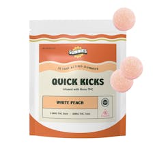 White Peach Nano Gummies 2.5mg x 20pk