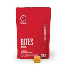 Select Classic Bites 2.0 - Hybrid: Strawberry Peach 10 Pack 100mg