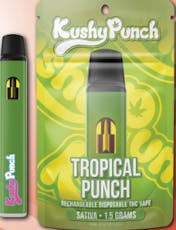 Kushy Punch - Disposable Distillate - Tropical Punch (S) (1.5g)