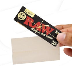 Raw I Black Papers I 1 1/14 size
