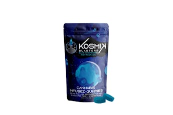 Kosmik Blaster Gummies 20pk (100mg) Blue Raspberry Retrograde