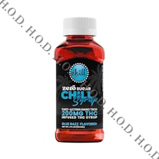 Chill Medicated Blue Razz Zero Sugar THC Syrup 200mg