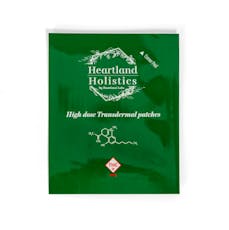Heartland Holistics: Patch | High Dose Transdermal 1:1 | 50mg THC : 50mg CBD
