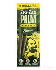 Zig Zag - Palm Mini Rolls - Banana 2pc