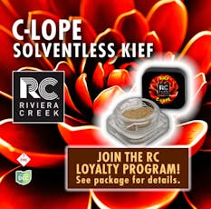 Riviera Creek - Kief - Chocolope (S) - 1g