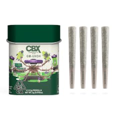 Cannabiotix - GM-uhOh (Hybrid) 4pk Preroll 2g