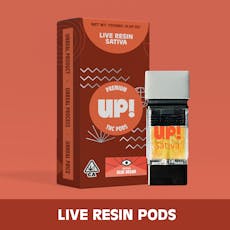 UP! - Sour Apple (Sativa) Live Resin Pod 1g