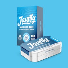 Jaunty - Sour Blue Razz - Live Rosin Gummies - 100mg