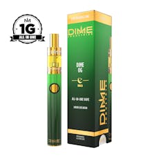 Dime OG | Live Resin Disposable Pen | 1g