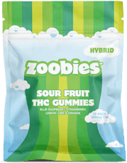 Zoobies Sour Fruit Gummies