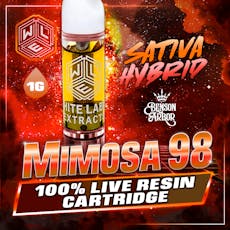 WLE Mimosa 98 Live Resin Cartridge 1g