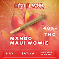 1g Mango Maui Wowie Infused Pre-Rolls | TAX INCLUDED