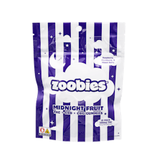 Zoobies | Midnight Fruit Gummies | Edibles | 10 pk | 50mg