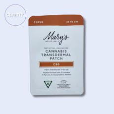 Mary's Medicinals Transdermal Patch CBG 20mg