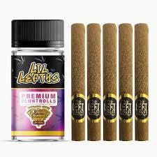 Left Coast | Monster Cookies | Infused Pre Roll Blunt | 5pk/6.5g | Indica