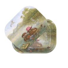 ZZZ's - 5" x 7" Joint Hands By Joaquin Carreño Rolling Tray with Magnetic Cover