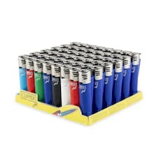 Clipper Jet Flame Lighter Solid Color Assorted