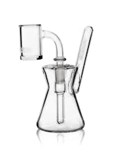Grav - 5" Hourglass Pocket Bubbler Rig Clear