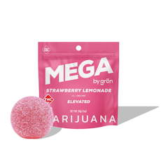 Gron: Mega Pearl | Strawberry Lemonade 1:1 | Sativa | 100mg THC : 100mg CBC