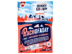 MNG Peach Gummies 50mg THC
