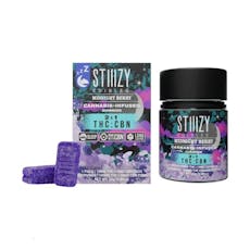 Stiiizy - Midnight Berry 2:1 THC/CBN Gummies (100mg)
