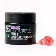 1:1:1 CBN/CBD/THC Slumberberry Gummies 10pk