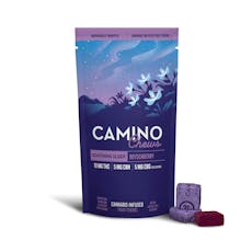 Kiva | Camino Chews | Boysenberry | Soothing Sleep | 2:1:1 THC:CBN:CBG | 10pk Chews | 100mg