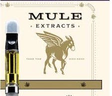 Mule Agent Pink Cured Resin Cartridge | 1g