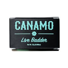Canamo Live Badder 2.5g Hybrid Sherbo