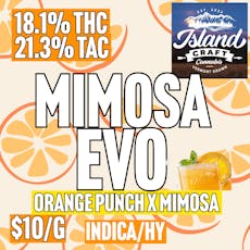 Island Craft Cannabis | BULK | Mimosa Evo