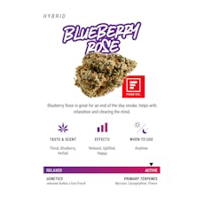 Blueberry Rose - 3.5g