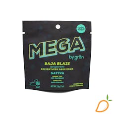 100mg Baja Blaze Rosin Mega Pearl Gron