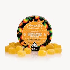 Smokies | LR Fruit Chews 100mg | Sour Mango