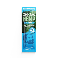 Zig Zag | Hemp Wraps | Blue Dream | 2pk