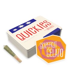 Grapefruit Gelato Quickies Mini Pre-Rolls 0.35g 5pk